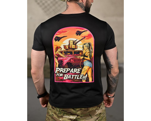 Тактична футболка SELION battle black ПП4649