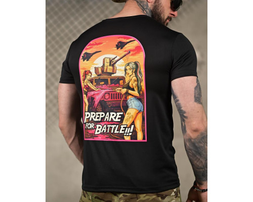 Тактична футболка SELION battle black ПП4649