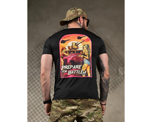 Тактична футболка SELION battle black ПП4649