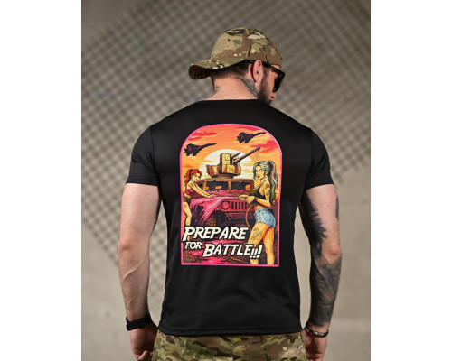 Тактична футболка SELION battle black ПП4649