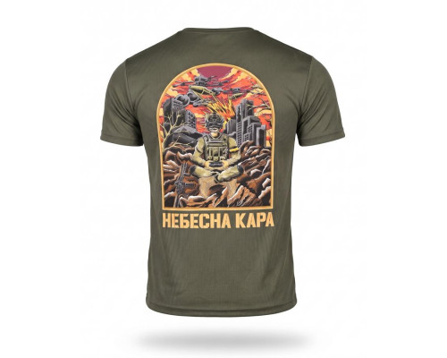 Тактична футболка SELION battle oliva ПП4650