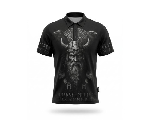 мілiтарi поло футболка oblivion Руні black ПП4663