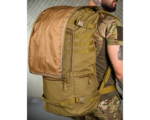 Тактичний рюкзак бойовий X-TACTICAL coyot ПП4723