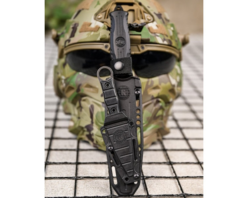 Тактичний ніж Комплект 2в1 Black ПП4735