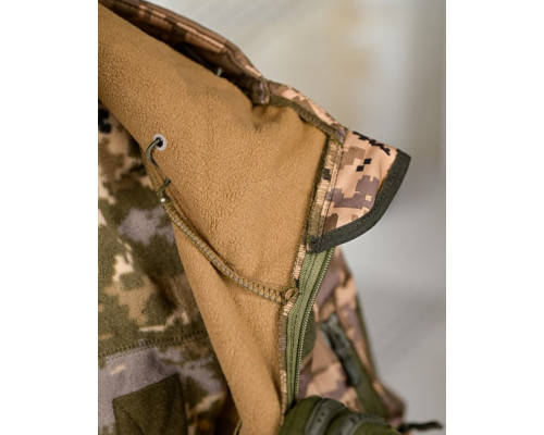 Тактичний костюм softshell 6в1 піксель ПП7860