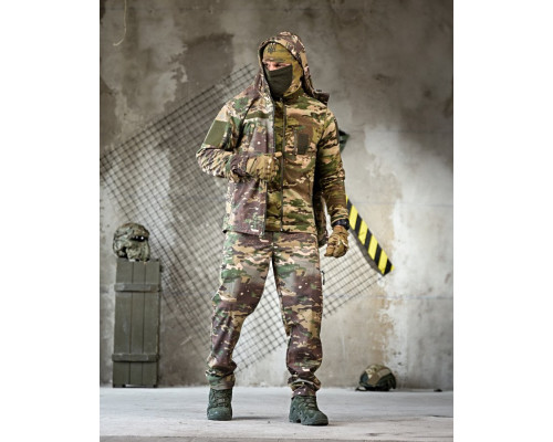Тактичний костюм softshell 6в1 мультикам ПП7861