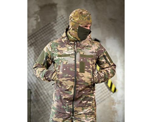 Тактичний костюм softshell 6в1 мультикам ПП7861
