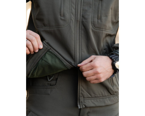 Міська тактична куртка MAXIMUS софтшел light grey ПП7983