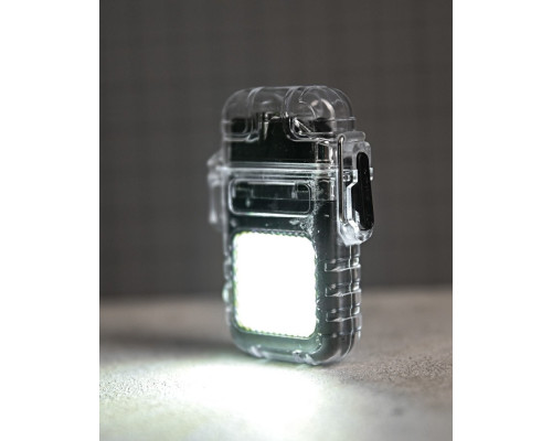 Електроімпульсна запальничка 9258 USB з ліхтариком iC227к ПП8037