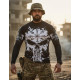 Мілітарі рашгард Punisher ПП8083