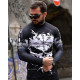 Мілітарі рашгард Punisher ПП8083