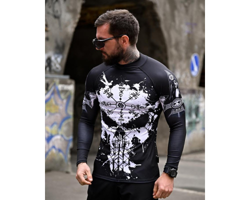 Мілітарі рашгард Punisher ПП8083