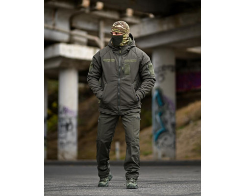 Зимовий тактичний костюм gamma original олива ПП8165
