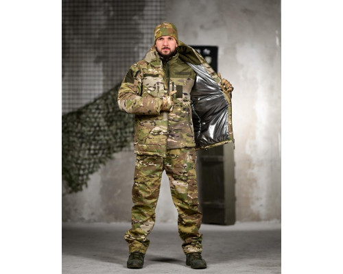 Зимовий тактичний костюм 5в1 X-FORCE Multicam ПП8203
