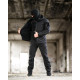 Тактичний костюм Softshell 5в1 LUNAR чорний ТР6407