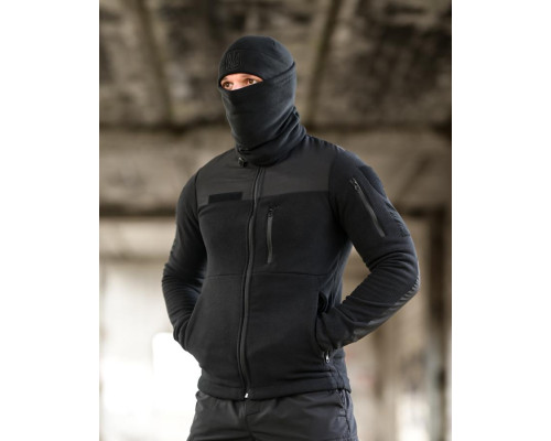 Тактичний костюм Softshell 5в1 LUNAR чорний ТР6407
