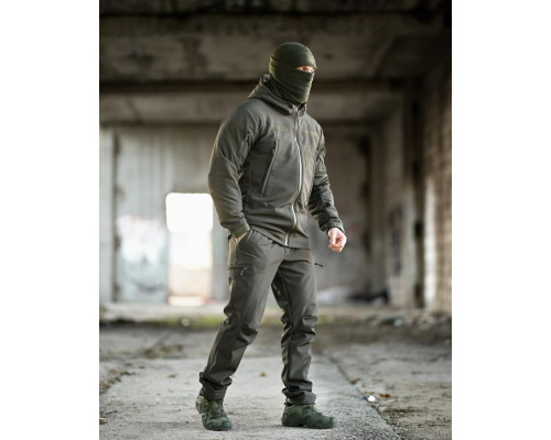 Тактичний костюм Softshell 5в1 LUNAR олива ТР6408