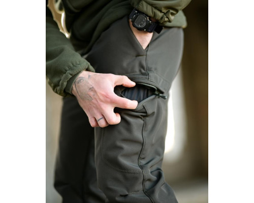 Тактичний костюм Softshell 5в1 LUNAR олива ТР6408