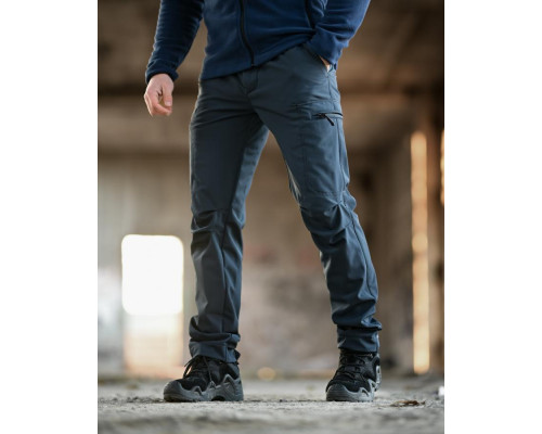 Тактичний костюм Softshell 5в1 LUNAR синій ДСНС ТР6409