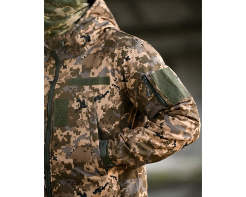 Тактичний костюм Softshell 5в1 LUNAR піксель ТР6410