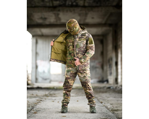 Тактичний костюм Softshell 5в1 LUNAR мультикам ТР6411