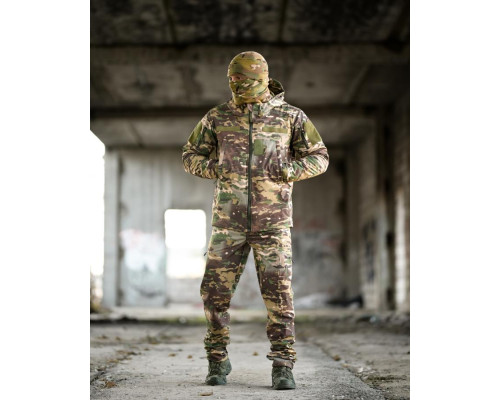 Тактичний костюм Softshell 5в1 LUNAR мультикам ТР6411
