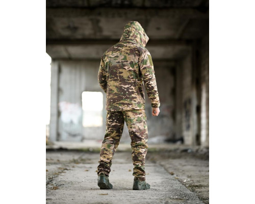 Тактичний костюм Softshell 5в1 LUNAR мультикам ТР6411