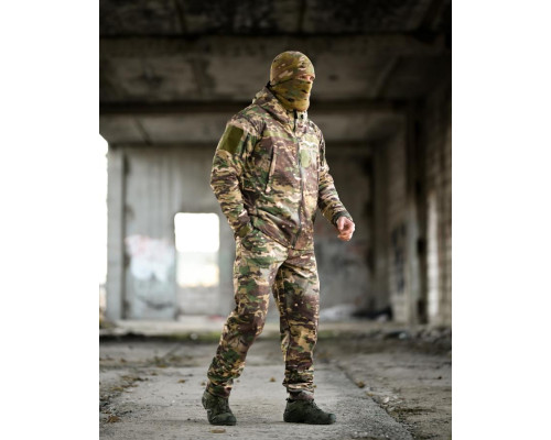 Тактичний костюм Softshell 5в1 LUNAR мультикам ТР6411