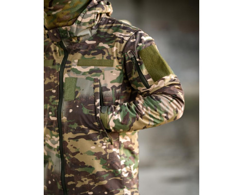 Тактичний костюм Softshell 5в1 LUNAR мультикам ТР6411