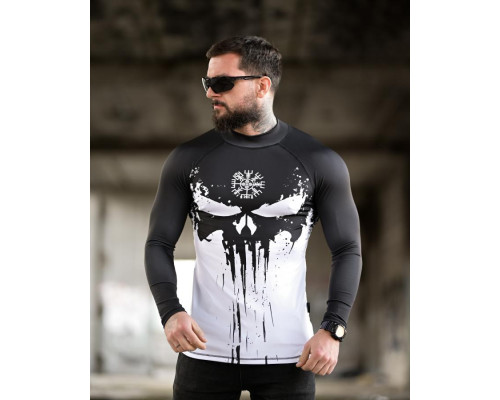Рашгард Punisher white ТР6491
