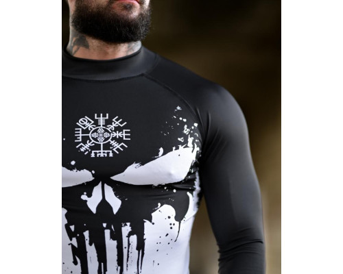 Рашгард Punisher white ТР6491