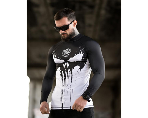 Рашгард Punisher white ТР6491