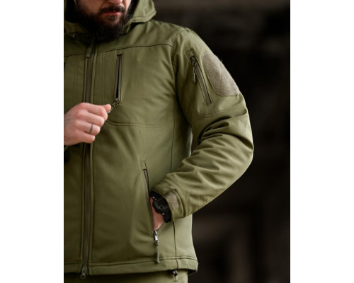 Зимовий тактичний костюм RENGER олива ТР6500