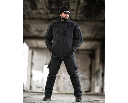 Зимовий тактичний костюм NORTHERN чорний ТР6563