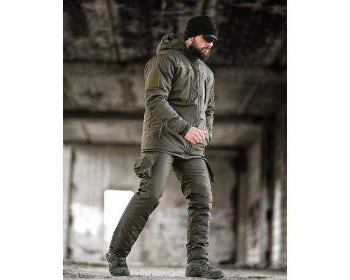 Зимовий тактичний костюм NORTHERN олива ТР6564