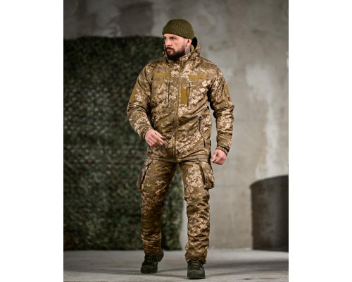 Зимовий тактичний костюм NORTHERN піксель ТР6585