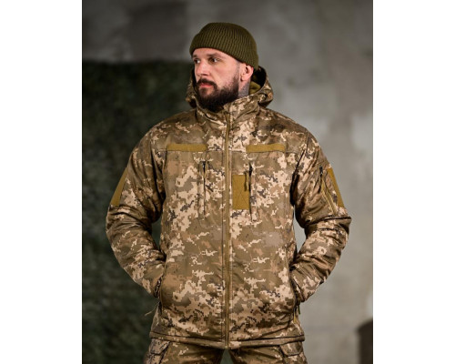 Зимовий тактичний костюм NORTHERN піксель ТР6585