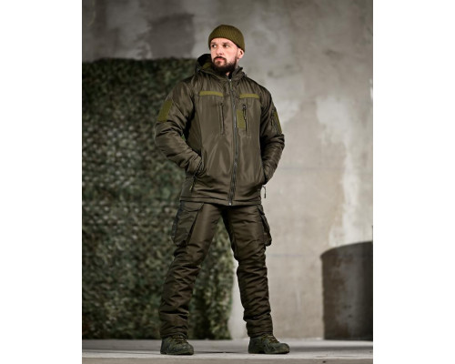 Зимовий тактичний костюм NORTHERN олива ТР6586