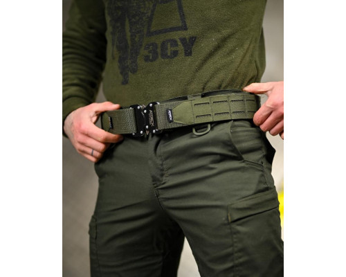 Тактичний ремінь Ranger Belt Attack Oliva ТР6637