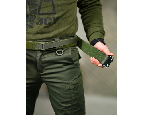 Тактичний ремінь Ranger Belt Attack Oliva ТР6637