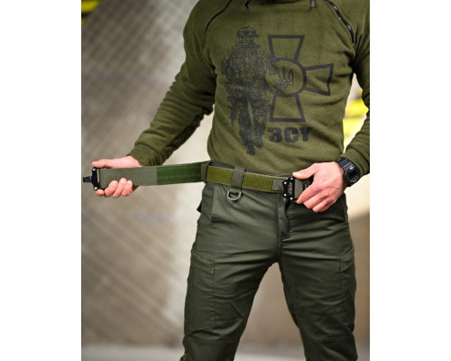 Тактичний ремінь Ranger Belt Attack Oliva ТР6637