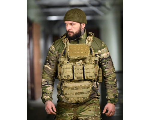 Плитоноска 4 точки скидання  7.62 pixel ВТ5333
