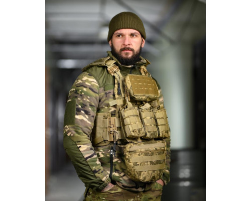 Плитоноска 4 точки скидання  7.62 pixel ВТ5333