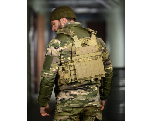 Плитоноска 4 точки скидання  7.62 pixel ВТ5333