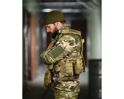 Плитоноска 4 точки скидання  7.62 pixel ВТ5333