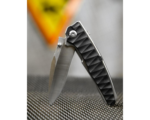 Ніж викидний D2 black ВТ5338