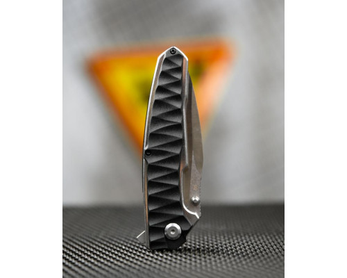 Ніж викидний D2 black ВТ5338
