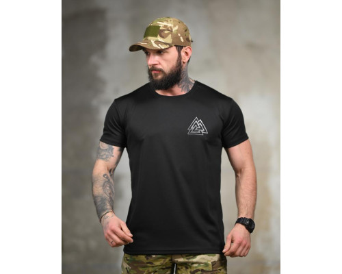 Тактична футболка SELION Voron black ТР6761