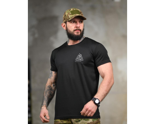 Тактична футболка SELION Voron black ТР6761