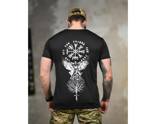 Тактична футболка SELION Voron black ТР6761